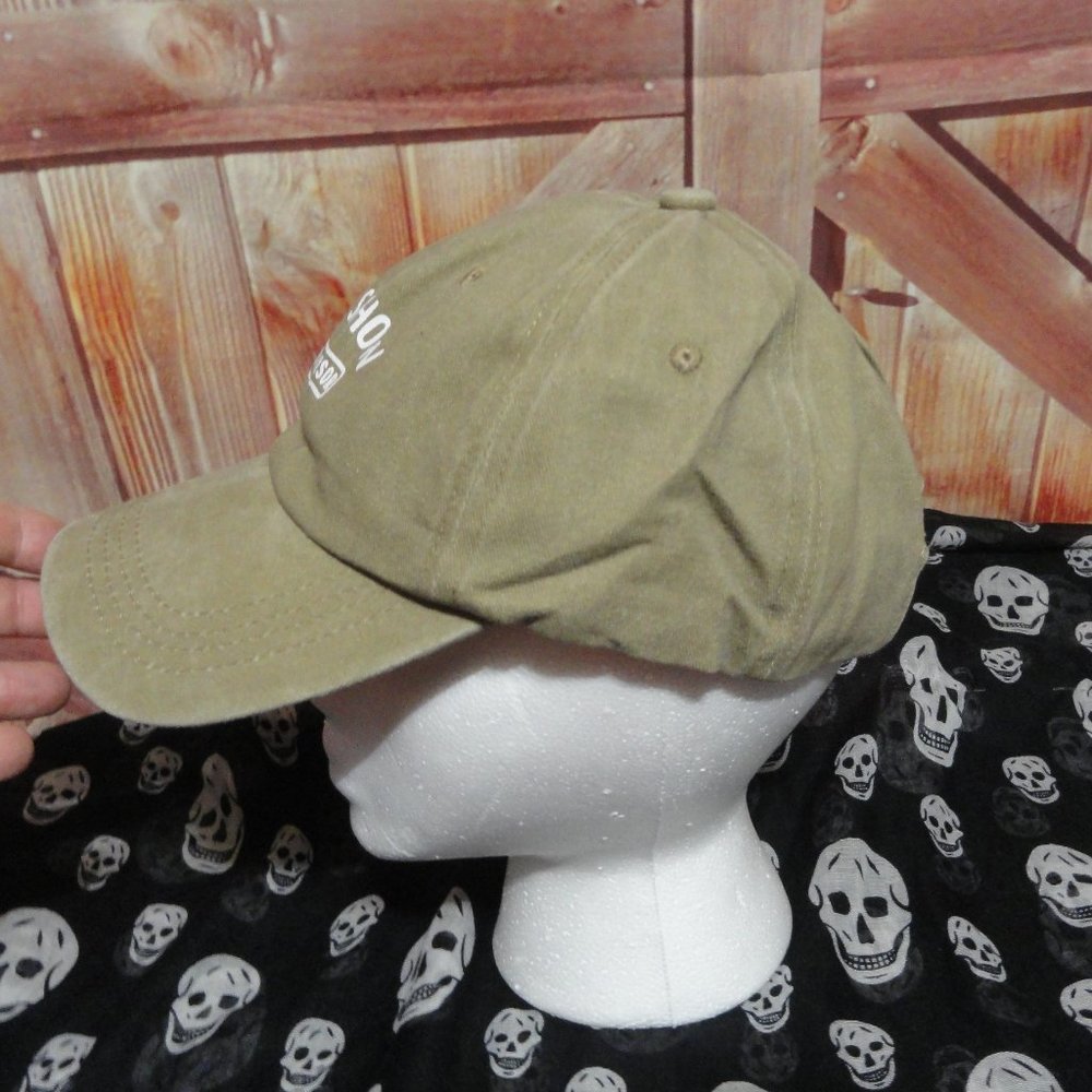 S%&T Show Supervisor khaki cotton ball cap~heat pressed~NWOT - Picture 3 of 6